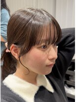 ラミ(L'ami) 《吉田光ノ丞》結んでもかわいい顔周りカット/小顔カット