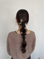 アンサン(unsung)&nbsp;結婚式お呼ばれヘアセット