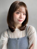 リヤン 表参道(lyann) ピンクベージュデジタルパーマ20代30代40代◎前髪うる艶髪