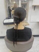 プティクローシェ バイ クオーレ(petite cloche by CUORE) サイドアレンジ カチモリヘア