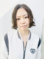 ドロップ(drop)&nbsp;ラテグレージュレイヤーショートボブ〈表参道/青山 drop〉