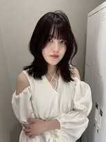 ルトワフクロマチ(Lutowa Fukuromachi) ダークパープル/ナチュラルショート/ミルクブラウン/夏/袋町