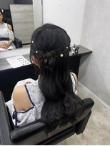 プライズ 所沢プロぺ通り店(prize)&nbsp;ハーフアップヘアアレンジヘアセット所沢