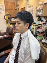 ヘアーサロン新華&nbsp;アップバング刈り上げショート