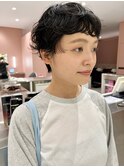 ベリーショート/ショートパーマ/ニュアンスパーマ/横浜