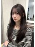 似合わせカット+透明感カラー+Aujua 1step トリートメント￥12900