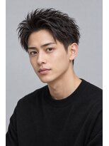メンズチャチャブランアミー(MEN's chachaBlanc Amie)&nbsp;すっきりアップバング×束感ショート