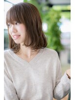 エヌアンドエーコンティ(N&A CONTi)&nbsp;鎖骨ミディアム×ミディアムボブ