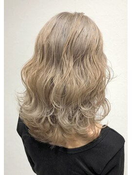 バベル(BABEL Hair Design) 【BABEL】ホワイトカラー＠大生真吾