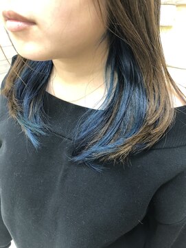 ビューイースト 亀戸 錦糸町(VIEW EAST) インナーカラー◇デニムブルー