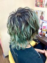 ヘアセットアップス(UP's)&nbsp;★好評♪イケメンズセット『エモ巻きウルフ盛りセット♪』(^○^)