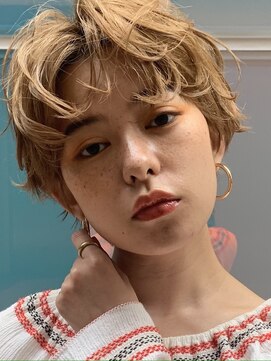 カミノア 銀座店(CAMINOIA) 大人かわいいハンサムショート【CAMINOIA銀座】