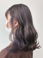 アライブ キチジョウジ(ALIVE Kichijoji)&nbsp;韓国風インナーカラー/イヤリングカラー×ラベンダー