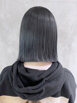 アルバム 渋谷パルコ(ALBUM)&nbsp;ブルーブラックボブ_チェリーブラウンフェミニンロング_ba357712