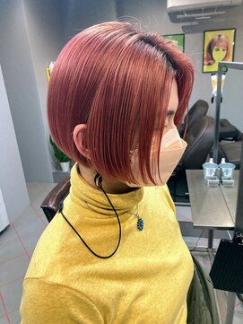 ダニーコウベ(Danny kobe) ピンクヘア