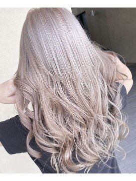 モアナ バイ ヘッドライト大宮店(Moana by HEADLIGHT) Moana【大宮】#ホワイトベージュ#ケアブリーチ#髪質改善