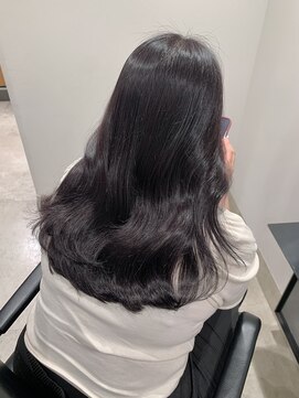 ゴウトゥデイ 渋谷MODI店(GO TODAY) ラベンダーブラック ブリーチなしダブルカラー <渋谷/渋谷駅>