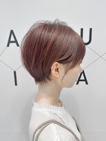 ハルキミナト ジャパン ヨコハマ(HARUKI MINATO japan YOKOHAMA)&nbsp;レイヤーマッシュショート20代30代40代50代ブロッサムピンク