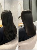 【Before→After】髪質改善トリートメント/ヘッドスパ/ケアプロ