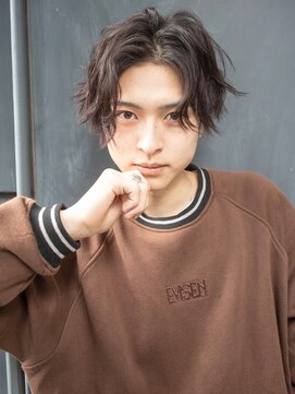 エイトメン 上野店(EIGHT MEN) メンズ/センターパート/スパイラルパーマ/上野駅