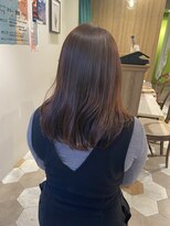 ムーン ティコブラーエ(moon tico brae)&nbsp;12月［黒髪カタログ/レイヤーロング/グレーベージュ］