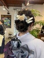 オアズヘアービィグラッド(ORe'S HAIR BE GLaD)&nbsp;成人式ヘアアレンジ