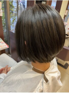 ピュア ポイント 和光店(PURE POINT) 前下がりボブ/ハンサムショート