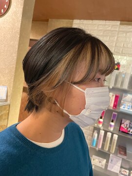 リー 東三国(Lee) ショート×フェイスフレーミング