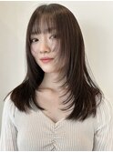 ワンカールで簡単可愛いトレンドレイヤーカット岐阜美容院