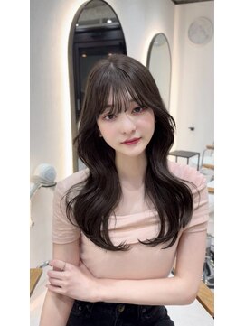 ジーナ 博多筑紫口(Zina) 【透明感カラー】ラテグレージュ×韓国レイヤー