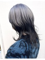 グラスペディア(graspedia)&nbsp;クールなウルフカット【広島派手髪】【広島ウルフカット】