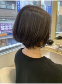 30代40代50代60代大人可愛いマッシュショートボブ　ウルフカット