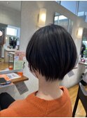 縮毛矯正とショートカット
