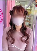 ふわふわ羊さんヘアー