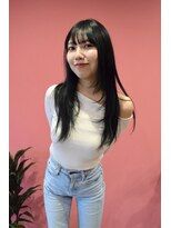 ハウディー(howdy.)&nbsp;ロングレイヤー×ダークブルージュ