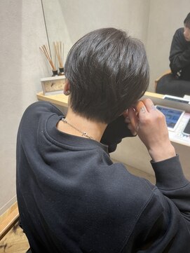 ナンバー 大分中央町店(N°) 【MIKOTO】@mikoto_newi 「髪質改善」刈らないメンズショート*