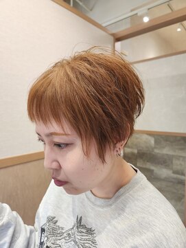 ゴウトゥデイ 名古屋店(GO TODAY) ハイトーンカラーのふんわりショート