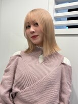 ヴィア(Via) 10代20代30代/ミルクティーブロンド/ハイトーン/髪質改善