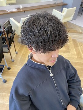 アレス バイ シカ 神戸三宮元町店(ALLES by Cica) 波巻きツイストスパイラルマッシュ無造作