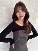 韓国くびれロング レイヤーオルチャン小顔前髪 艶髪