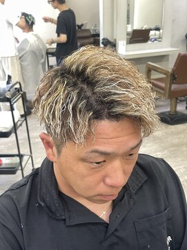 フライ 東通り店(Frei) ブラウンメッシュツイスト