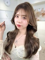 オニキス(ONYX)&nbsp;T38くびれヘア韓国ヘアブリーチなしダブルカラーレイヤーカット