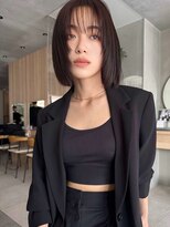 ミンクス渋谷スマートサロン(MINX shibuya smart salon)&nbsp;【MINX】くびれヘア＋くすみベージュハイライトカラー_渋谷