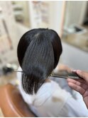 髪質改善矯正×丸みのあるボブスタイル