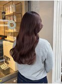 ピンクブラウン/ロング【神戸/元町】