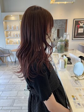 カシェ シモムラ(Cashe'e SHIMOMURA) ピンクブラウン