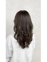 アース 越谷店(HAIR&MAKE EARTH)&nbsp;外国人風レイヤーカット/LAレイヤー/透明感カラー/越谷