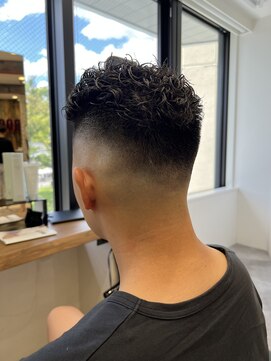 ルースト 京都駅前店(ROOST) 極道パーマ×スキンフェード