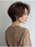 骨格補正ショート立体感フォルム[六甲/髪質改善/白髪ぼかし]