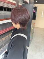 Lyuca 縮毛矯正×ブリーチ×髪質改善【1月5日NEW OPEN（予定）】 ピンクショート